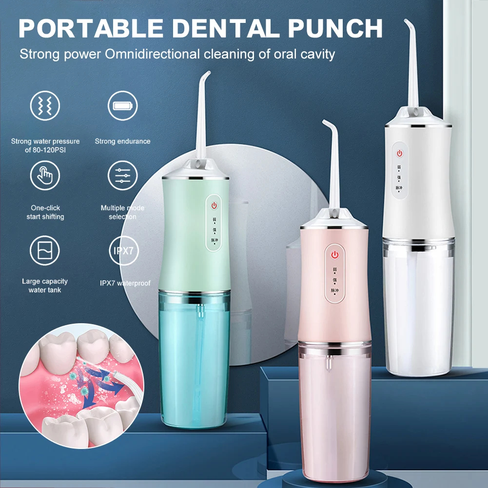 Hot Cordless Water Flosser for Teeth Cleaning with 4 Nozzles Rechargeable Teeth Cleaner for Oral Teeth Care Dental Care Tools
Hot Cordless Water Flosser for Teeth Cleaning with 4 Nozzles Rechargeable Teeth Cleaner for Oral Teeth Care Dental Care Tools