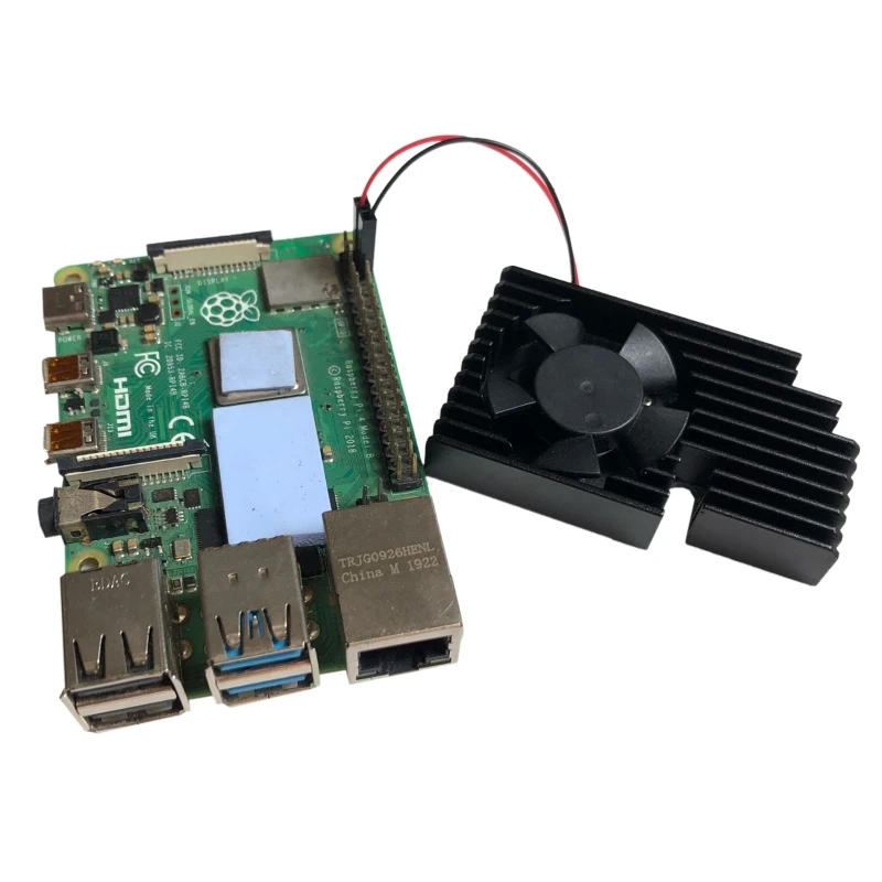 Комплект радиатора охлаждающего вентилятора с ЧПУ для Raspberry Pi 4B / 3B + / 3B Plus / 3B
Комплект радиатора охлаждающего вентилятора с ЧПУ для Raspberry Pi 4B / 3B + / 3B Plus / 3B