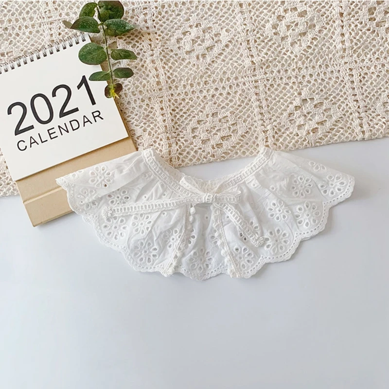 Baby Infants Shawl Hollow Out Lace Feeding Bibs Soft Cotton Collar Saliva Towel 97BC
Baby Infants Shawl Hollow Out Lace Feeding Bibs Soft Cotton Collar Saliva Towel 97BC