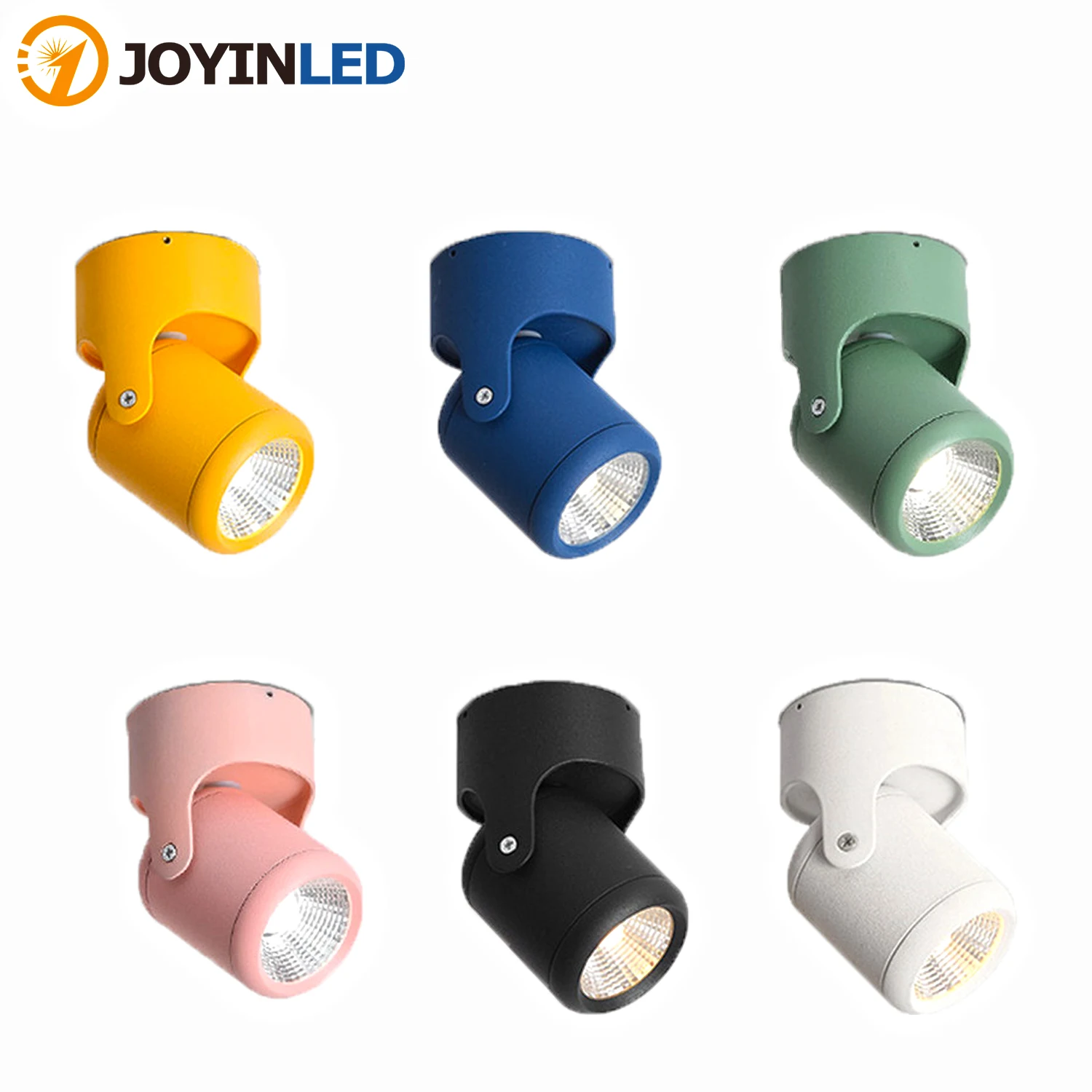 JOYINLED Led Downlight Surface Mounted Spot Light 360 Rotation COB Chip Indoor Lighting Background Wall Living Room Ceiling Lamp
JOYINLED Led Downlight Surface Mounted Spot Light 360 Rotation COB Chip Indoor Lighting Background Wall Living Room Ceiling Lamp