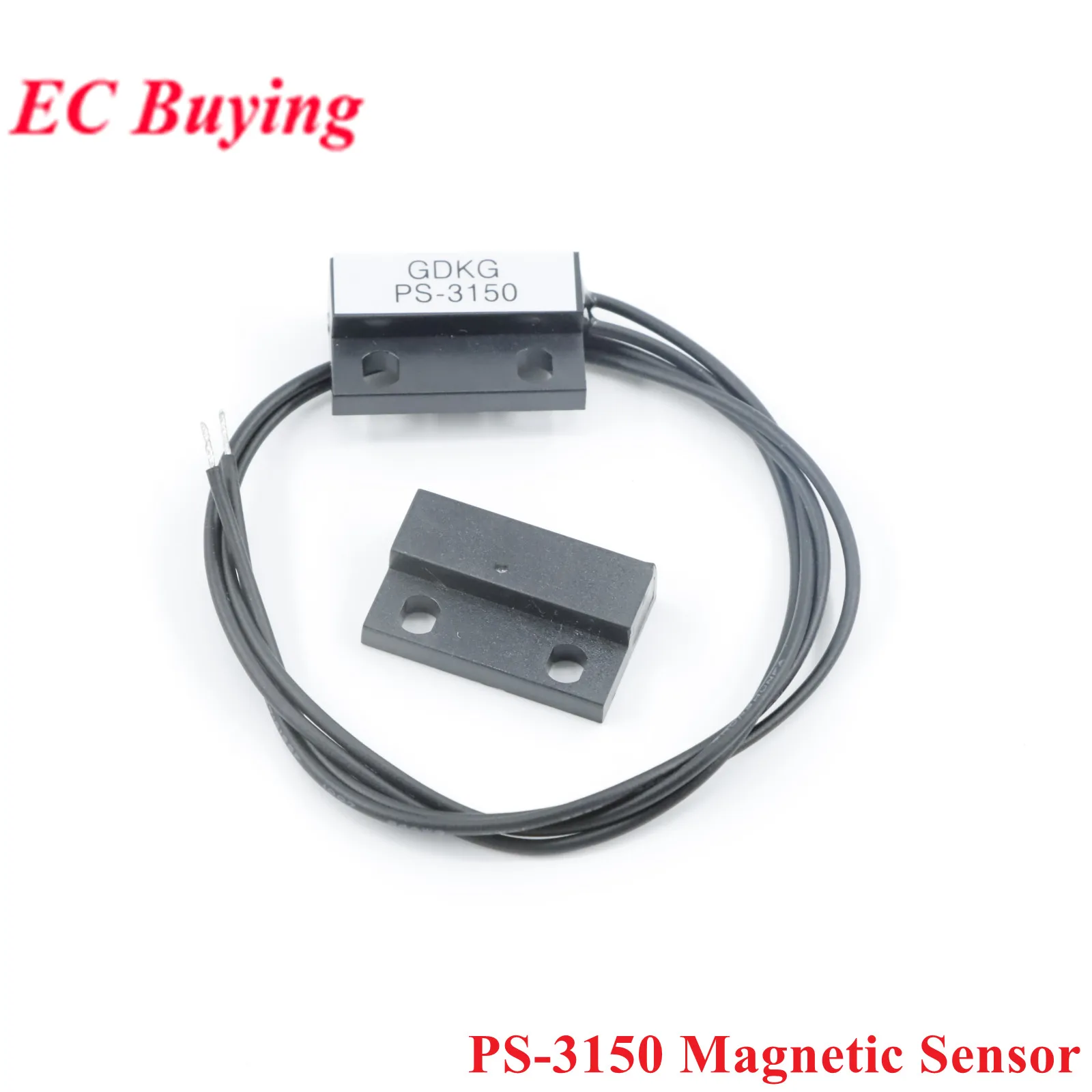 PS-3150 Normally Open Proximity Magnetic Sensor Reed Switch For Door Window Contacts 30cm Wire Cable Inductance Distance 1-40mm 
PS-3150 Normally Open Proximity Magnetic Sensor Reed Switch For Door Window Contacts 30cm Wire Cable Inductance Distance 1-40mm