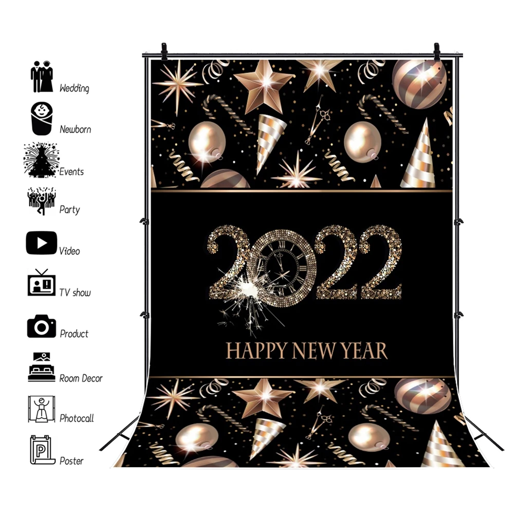 Yeele 2022 Christmas Happy New Year Backdrop Fireworks Portrait Photo Black Background Photography Photographic For Photo Studio
Yeele 2022 Christmas Happy New Year Backdrop Fireworks Portrait Photo Black Background Photography Photographic For Photo Studio