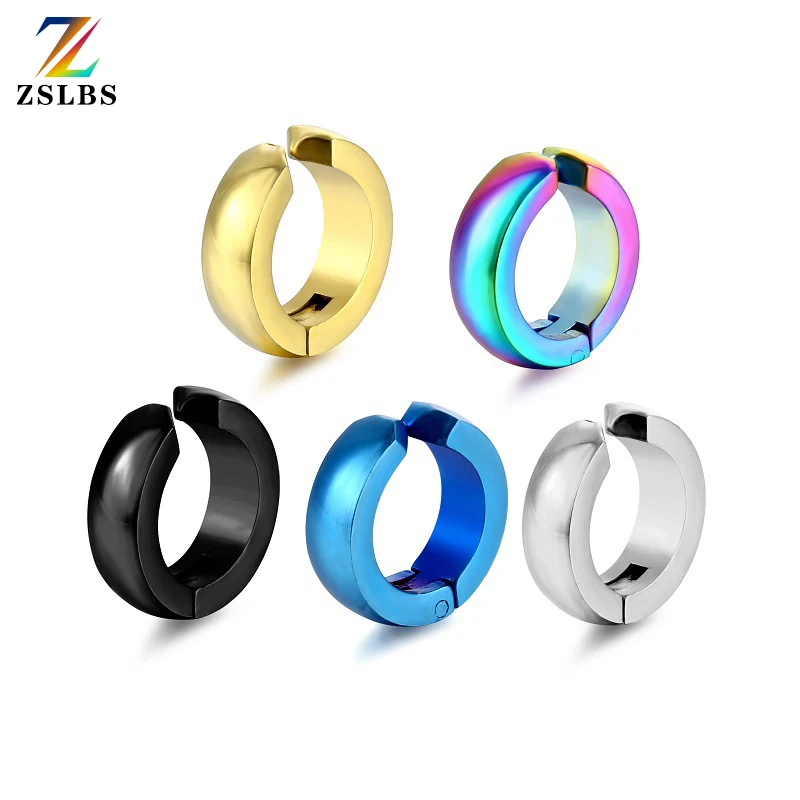 1pcs Men's Stainless Steel Non-Piercing Earring Clip On Ear Stud Cuff Earrings Women Gold Fake Hoop Earrings Hip Hop Jewelry
1pcs Men's Stainless Steel Non-Piercing Earring Clip On Ear Stud Cuff Earrings Women Gold Fake Hoop Earrings Hip Hop Jewelry