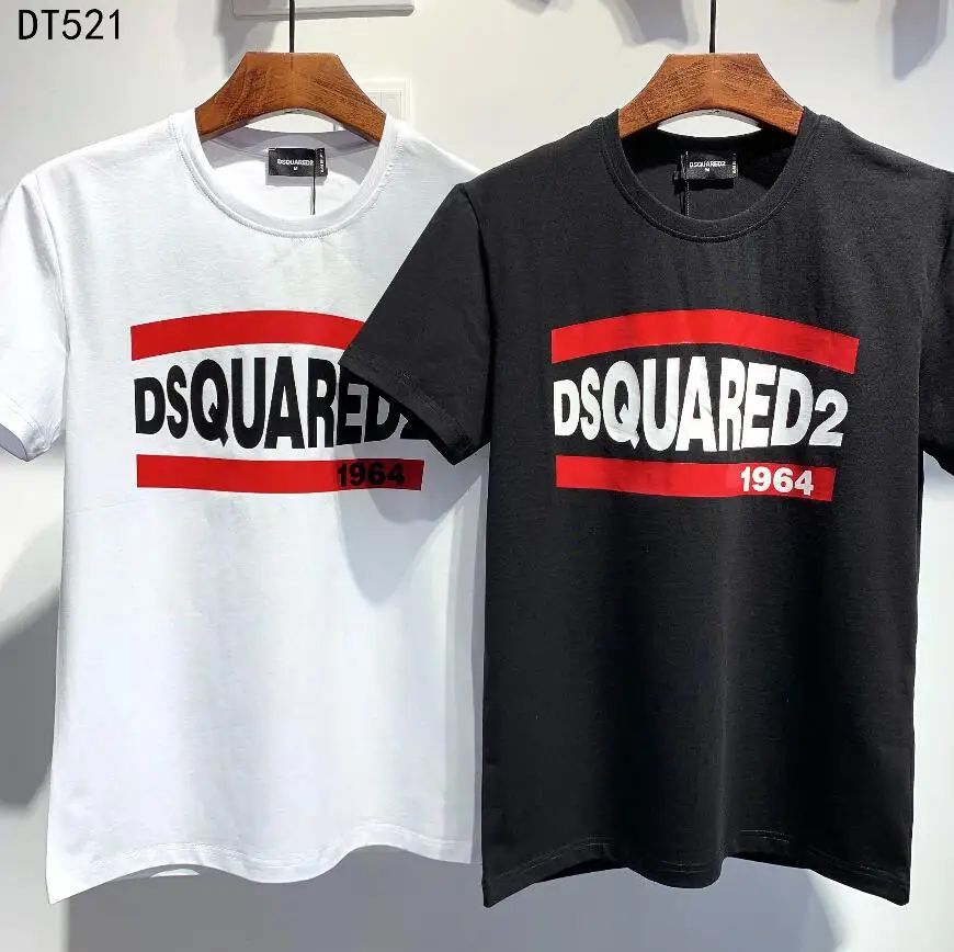 Dsquared2 men's and women's printed T-shirt, cotton hip-hop style, motorcycle DT521
Dsquared2 men's and women's printed T-shirt, cotton hip-hop style, motorcycle DT521