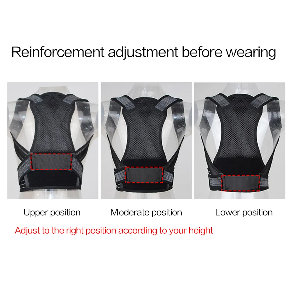 Posture Corrector Back Support Posture Correction Lumbar Straightener Spine Backbelt Corset Pain Releif Chiropractic Health Care
Posture Corrector Back Support Posture Correction Lumbar Straightener Spine Backbelt Corset Pain Releif Chiropractic Health Care