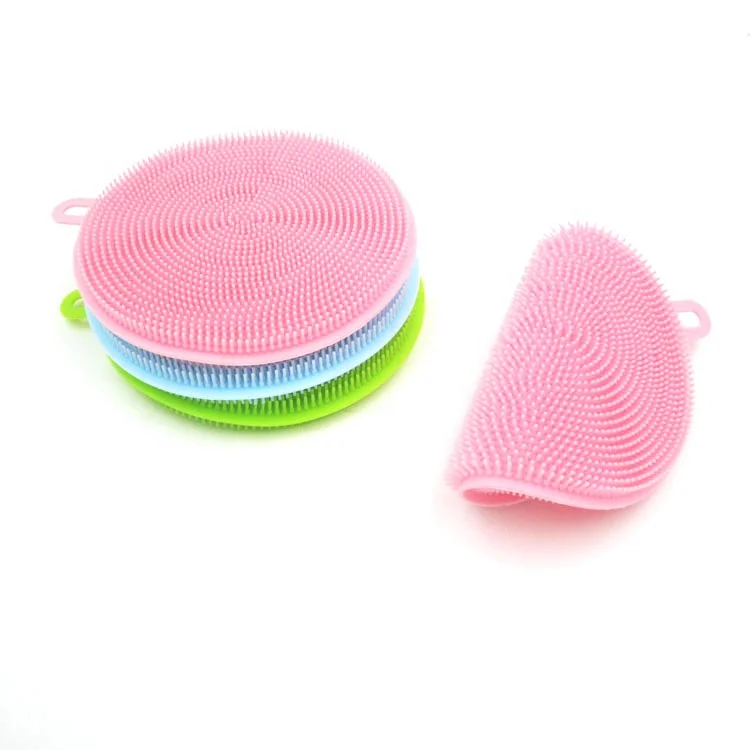 Multi-functional Fruit Vegetable Silicone Cleaning Brush Round Washing Brushes Bowl Kitchen Tools
Multi-functional Fruit Vegetable Silicone Cleaning Brush Round Washing Brushes Bowl Kitchen Tools