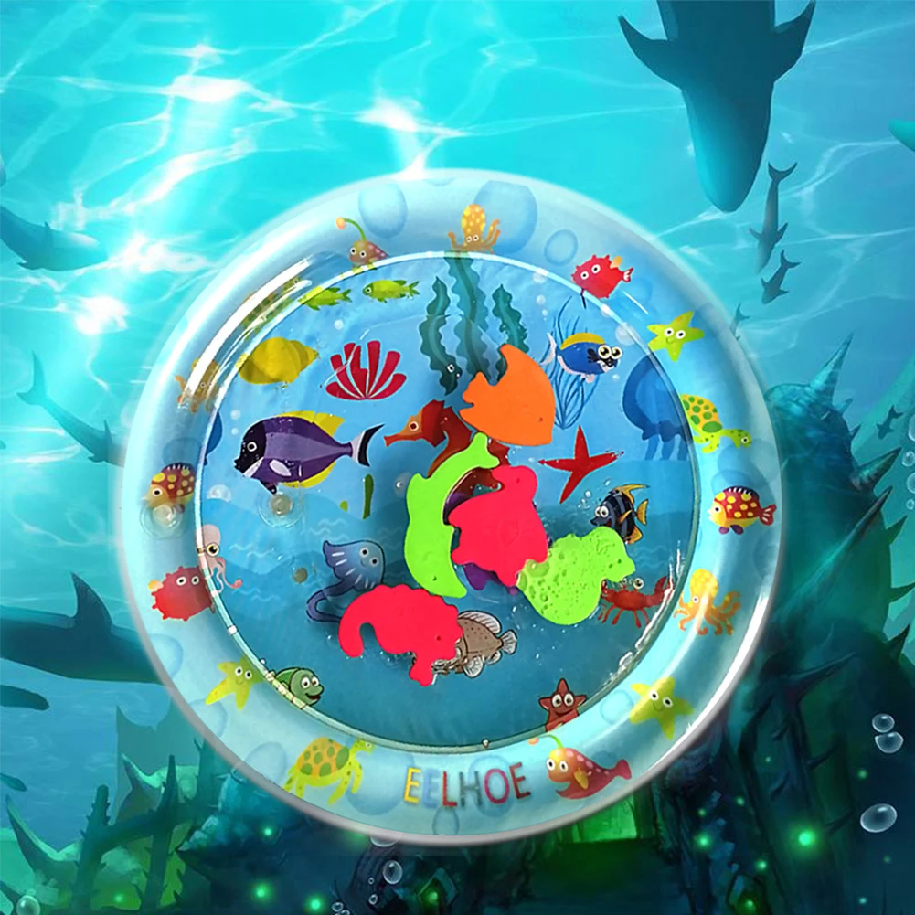 Summer Inflatable Water Mat Baby Water Mat Tummy Time Inflatable Play Cushion Toddler Ocean Creature Bath Toys Baby Pillows
Summer Inflatable Water Mat Baby Water Mat Tummy Time Inflatable Play Cushion Toddler Ocean Creature Bath Toys Baby Pillows