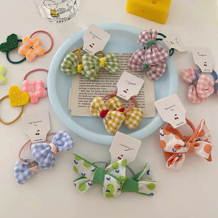 2PCS Bow Plaid Hair Ties for Kids Cute Princess Headwear Kids Elastic Hair Bands Children Tie Girls Accessories Baby Headdress
2PCS Bow Plaid Hair Ties for Kids Cute Princess Headwear Kids Elastic Hair Bands Children Tie Girls Accessories Baby Headdress