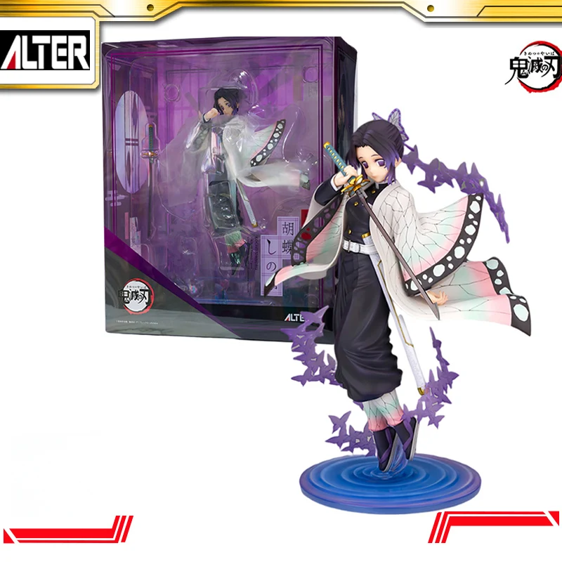 ALTER Original 1/8 22CM Demon Slayer Anime Figure Kochou Shinobu PVC Action Figure Collection Model Decorate Toy For Boys Gift
ALTER Original 1/8 22CM Demon Slayer Anime Figure Kochou Shinobu PVC Action Figure Collection Model Decorate Toy For Boys Gift