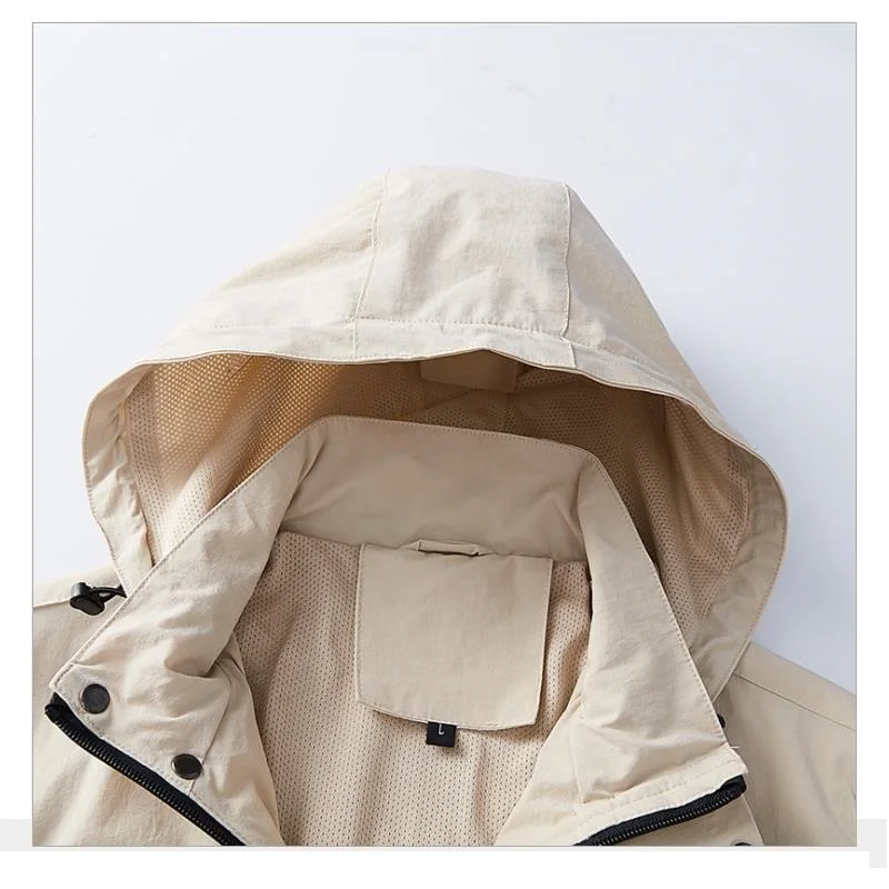 Mountainskin Women's Hiking Breathable Hooded Jacket Outdoor Sports Thin Windbreaker Climbing Camping Trekking Female Coat
Mountainskin Women's Hiking Breathable Hooded Jacket Outdoor Sports Thin Windbreaker Climbing Camping Trekking Female Coat
