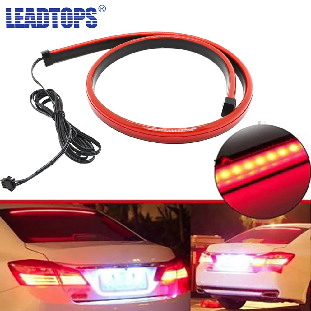 LEADTOPS 1000mm LED Auto High Mount Brake Stop Lights Accessories Car Styling High Additional Brake Lamp Warning Turn Signal
LEADTOPS 1000mm LED Auto High Mount Brake Stop Lights Accessories Car Styling High Additional Brake Lamp Warning Turn Signal