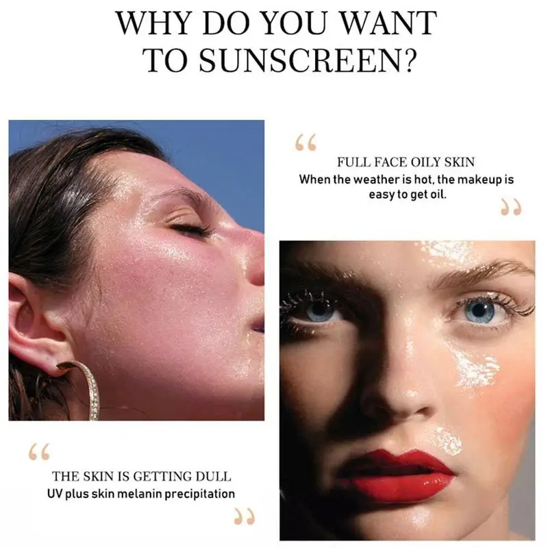 Disaar Collagen Snail Sunscreen Face Body Skin Care SPF50++ UVA UVB Sun Protection Cream Oil-Control Moisturizing Sun Screen
Disaar Collagen Snail Sunscreen Face Body Skin Care SPF50++ UVA UVB Sun Protection Cream Oil-Control Moisturizing Sun Screen