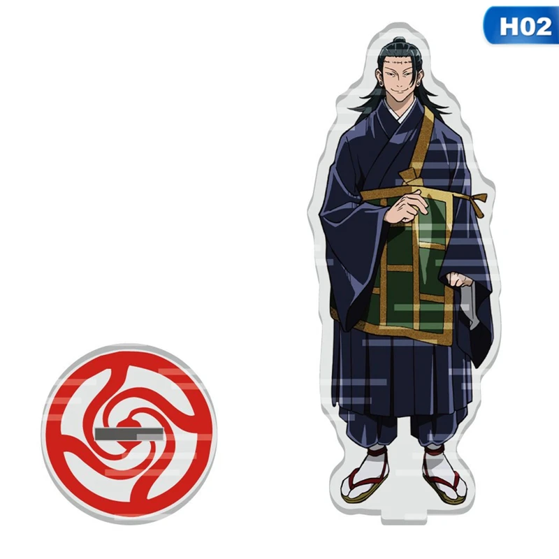 2020 Japan Anime 15CM Jujutsu Kaisen Acrylic Figure Stand Model Plate Desk Decor Cosplay Xmas Keychain 
2020 Japan Anime 15CM Jujutsu Kaisen Acrylic Figure Stand Model Plate Desk Decor Cosplay Xmas Keychain