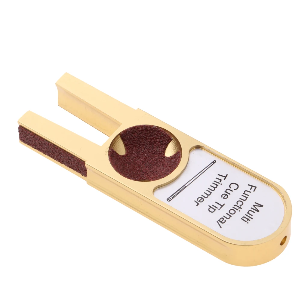 Billiard Pool Cue Tip Shaper Tool U Shape Cue Tip Trimmer for Cue Snooker Tips, Multi Functional and Durable
Billiard Pool Cue Tip Shaper Tool U Shape Cue Tip Trimmer for Cue Snooker Tips, Multi Functional and Durable