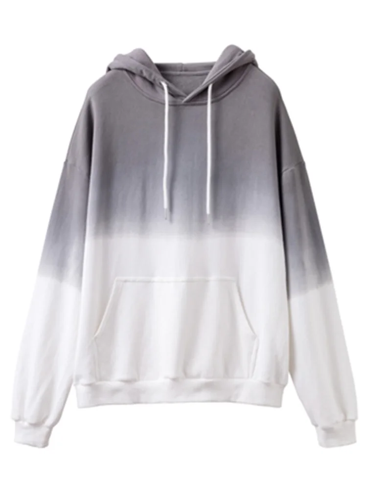 Women Hoodies Gradient Color Block Long Sleeve Pullover Hoodies Spring Autumn Causal Streetwear Loose Top Hoody Sweatshirts
Women Hoodies Gradient Color Block Long Sleeve Pullover Hoodies Spring Autumn Causal Streetwear Loose Top Hoody Sweatshirts