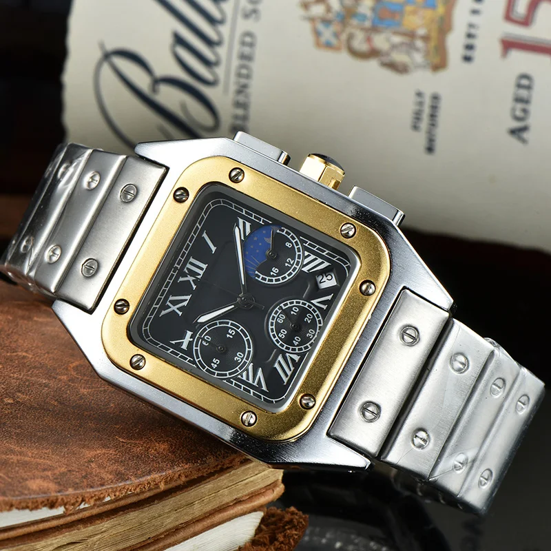 Top Brand Luxury Men's Watch Business Casual Quartz Watch 30M Waterproof Clock AA Reloj de los hombres 2021 New
Top Brand Luxury Men's Watch Business Casual Quartz Watch 30M Waterproof Clock AA Reloj de los hombres 2021 New