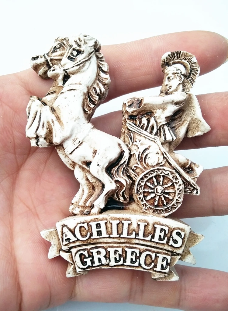 Commemorate the Greek mythical warrior Achilles Achilles creative three-dimensional refrigerator magnet
Commemorate the Greek mythical warrior Achilles Achilles creative three-dimensional refrigerator magnet