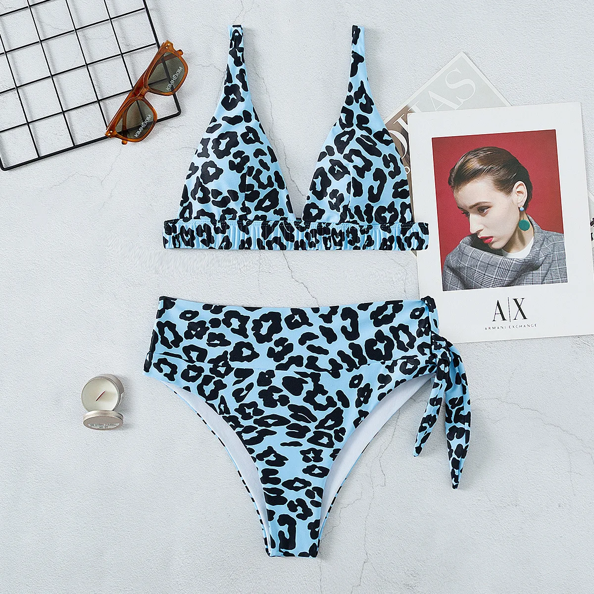3 Colors Leopard Printed Female Swimsuit High Waist Bikini Women Swimwear Two-pieces Bikini set Bather Bathing Suit Swim Lady
3 Colors Leopard Printed Female Swimsuit High Waist Bikini Women Swimwear Two-pieces Bikini set Bather Bathing Suit Swim Lady