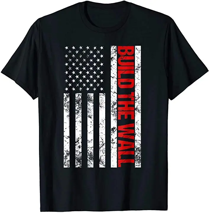 American Flag Build The Wall Rally T-Shirt. Summer Cotton O-Neck Short Sleeve Mens T Shirt New S-3XL
American Flag Build The Wall Rally T-Shirt. Summer Cotton O-Neck Short Sleeve Mens T Shirt New S-3XL