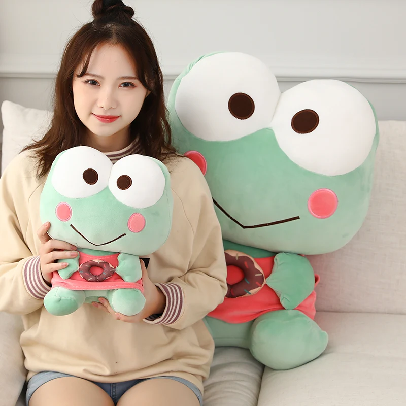 Cute the Doughnut Frog Plush Pillow Stuffed Kids Toys Kawaii Smile Frog Dolls for Children Birthday Gift
Cute the Doughnut Frog Plush Pillow Stuffed Kids Toys Kawaii Smile Frog Dolls for Children Birthday Gift