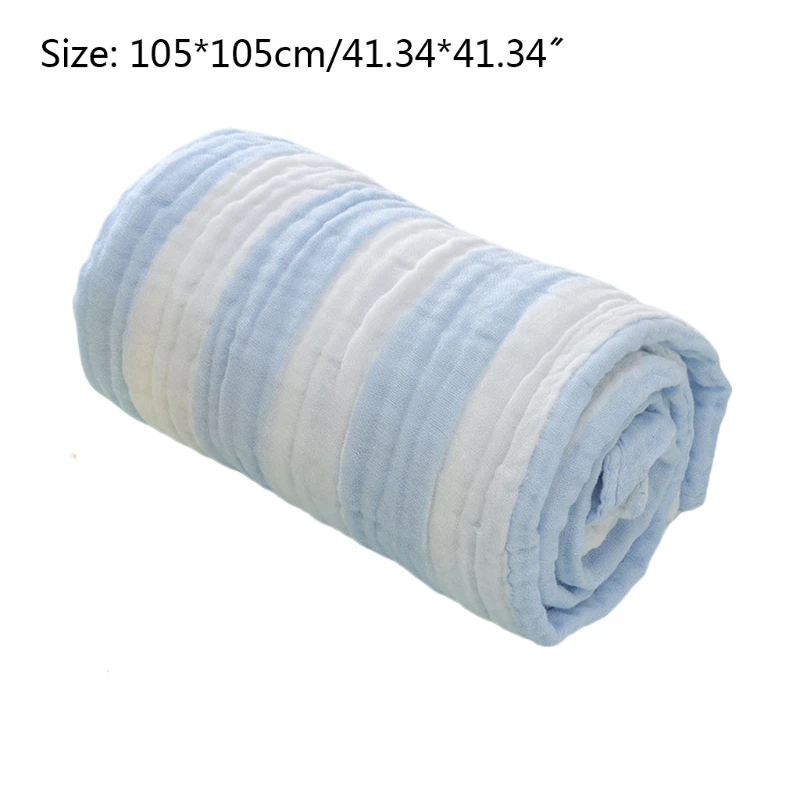 Soft Breathable 6 Layers Gauze Baby Receiving Blanket Muslin Swaddle Wrap Newborn Infant Bath Towel Warm Sleeping Bed Cover
Soft Breathable 6 Layers Gauze Baby Receiving Blanket Muslin Swaddle Wrap Newborn Infant Bath Towel Warm Sleeping Bed Cover