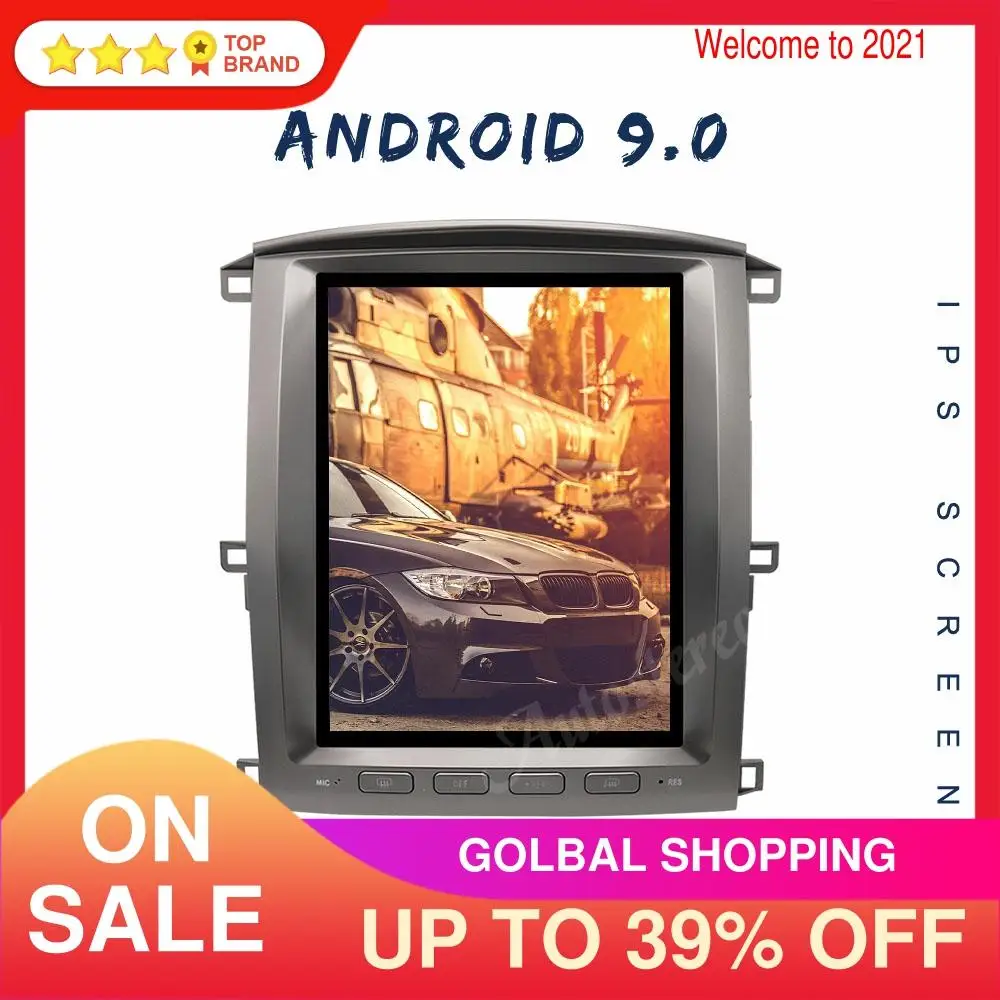4GB+128GB Android 9.0 For Lexus LX470/LX-470 2002-07 Tesla Style Car Multimedia Player GPS Navigation Stereo Head Unit Car Radio
4GB+128GB Android 9.0 For Lexus LX470/LX-470 2002-07 Tesla Style Car Multimedia Player GPS Navigation Stereo Head Unit Car Radio
