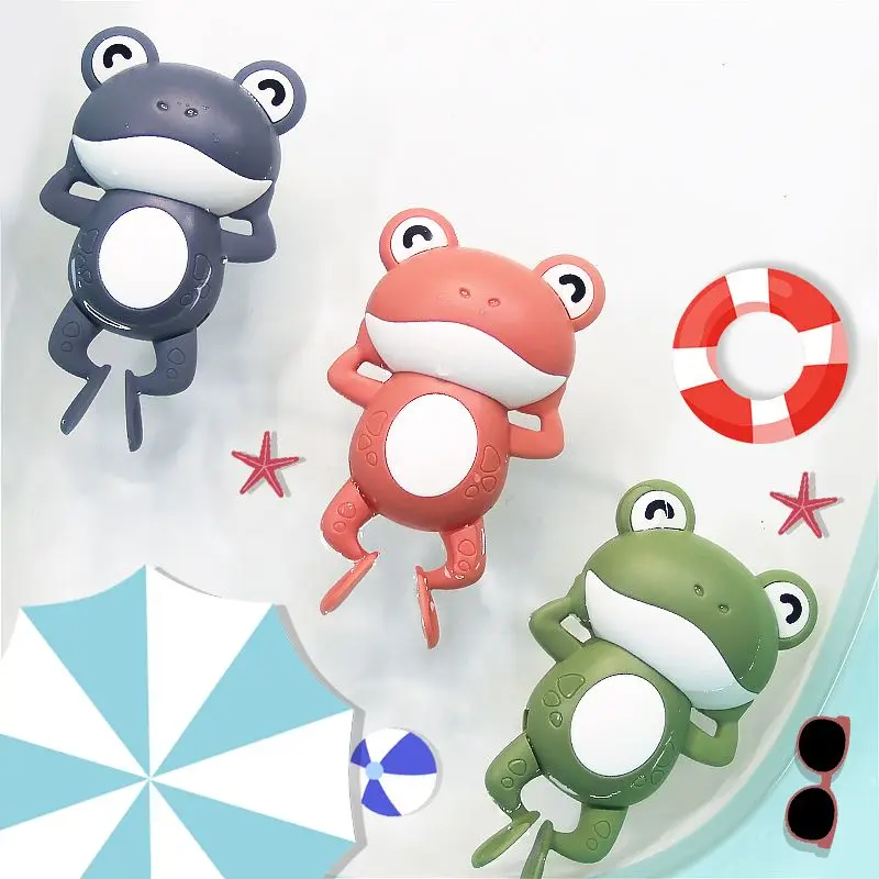 New children's bath and swimming toy cute frog clockwork bath bathroom toy wind up toys pool toys
New children's bath and swimming toy cute frog clockwork bath bathroom toy wind up toys pool toys