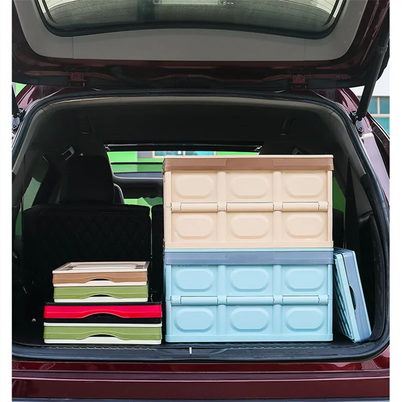 1PCS 30L/55L Car Trunk Storage Box With Lid Car Storage Tools Foldable Waterproof Multifunctional Organize Outdoor Box Water 
1PCS 30L/55L Car Trunk Storage Box With Lid Car Storage Tools Foldable Waterproof Multifunctional Organize Outdoor Box Water