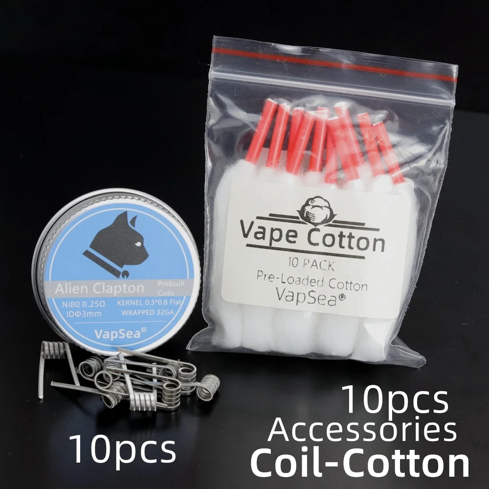 BR VapSea Zeus X / сетка RTA Coil/сетка испаритель из пирекса стеклянная трубка лампа в форме