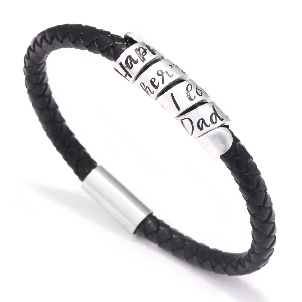Retro leather bracelet magnetic buckle bracelet father's day theme gift Fashionable men's handwear Men's and women's gift
Retro leather bracelet magnetic buckle bracelet father's day theme gift Fashionable men's handwear Men's and women's gift