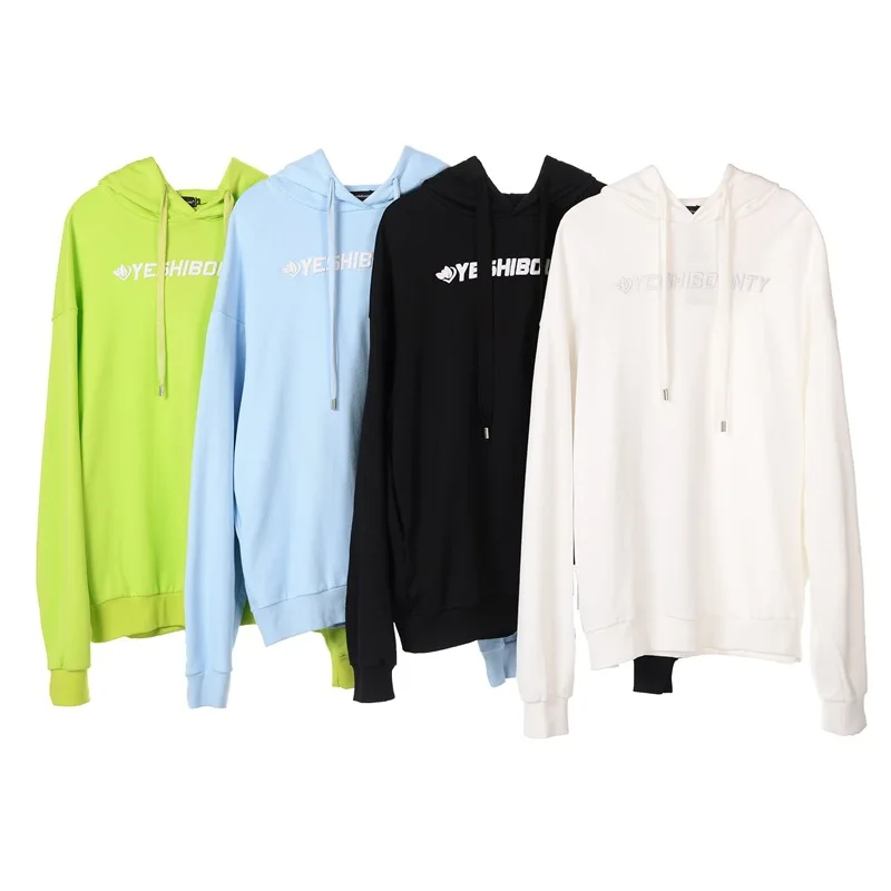 High Street Fashion Couple Tops Hooded Pullover Sweatshirts Autumn Winter Men Women Casual Loose Embroidered 100% Cotton Hoodies 
High Street Fashion Couple Tops Hooded Pullover Sweatshirts Autumn Winter Men Women Casual Loose Embroidered 100% Cotton Hoodies