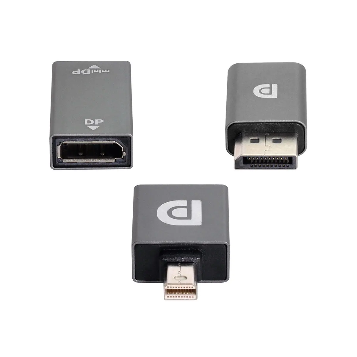 3 шт./компл. Mini DisplayPort 1 2 4K 60 Гц Адаптер DP Мужской Женский ультра высокой четкости UHD