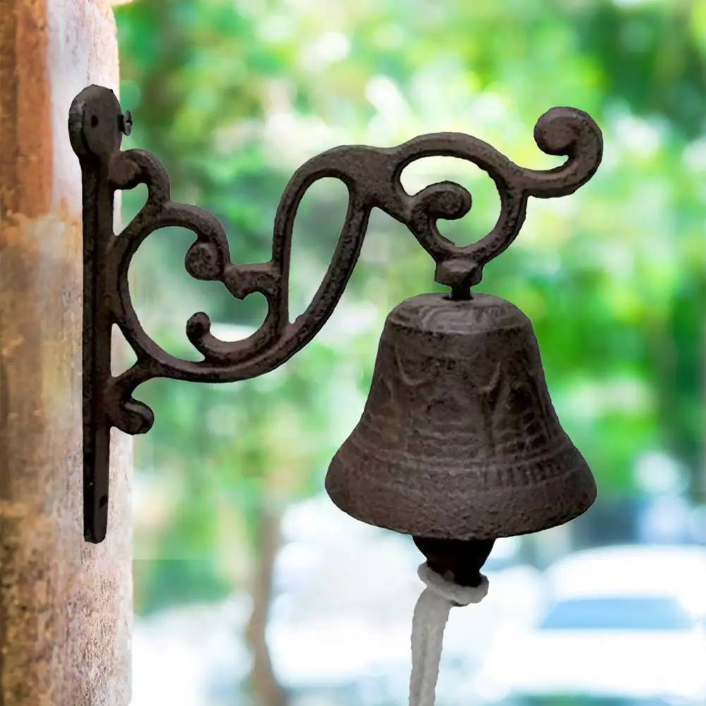 Metal Dinner Bell Wall Hanging Modern Cast Iron Doorbell Vintage Doorbell Wall Hanging Welcome Family Garden Craft Decoration
Metal Dinner Bell Wall Hanging Modern Cast Iron Doorbell Vintage Doorbell Wall Hanging Welcome Family Garden Craft Decoration