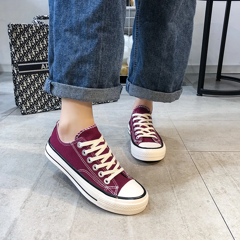 Platform Canvas Women Shoes Retro Lace-up Ladies Casual Sneakers Outdoor Breathable Leisure Footwear Real Pictures Plus Size
Platform Canvas Women Shoes Retro Lace-up Ladies Casual Sneakers Outdoor Breathable Leisure Footwear Real Pictures Plus Size