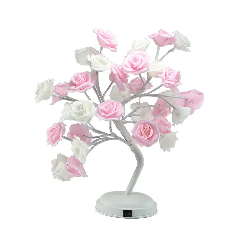 Manufacturers Sell Led Table Lamp Rose Tree Christmas Room Creative Desk Lamp Modeling Decoration Colorful Rose Night Light 
Manufacturers Sell Led Table Lamp Rose Tree Christmas Room Creative Desk Lamp Modeling Decoration Colorful Rose Night Light