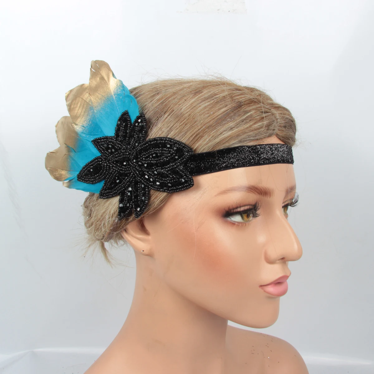 1920s Hair Accessories Crystal Applique For Costume Party Sky Blue Feather Headpiece For Women 2019 New Style
1920s Hair Accessories Crystal Applique For Costume Party Sky Blue Feather Headpiece For Women 2019 New Style