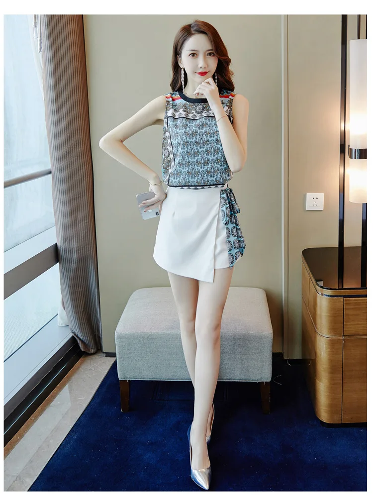 2020 summer dress new suit trousers show thin foreign style popular skirt very fairy France minority dress two-piece summer set
2020 summer dress new suit trousers show thin foreign style popular skirt very fairy France minority dress two-piece summer set