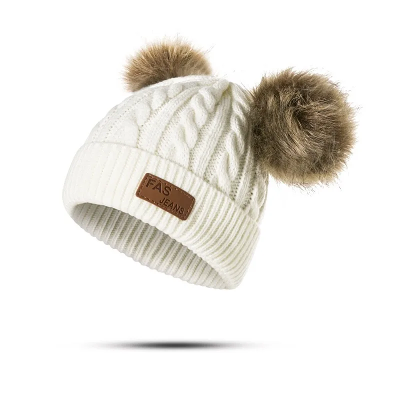 2-pices Beanies Baby Hat Pompon Winter Children Hat Knitted Cute Cap For Girls Boys Casual Solid Color Girls Hat Baby Beanies
2-pices Beanies Baby Hat Pompon Winter Children Hat Knitted Cute Cap For Girls Boys Casual Solid Color Girls Hat Baby Beanies