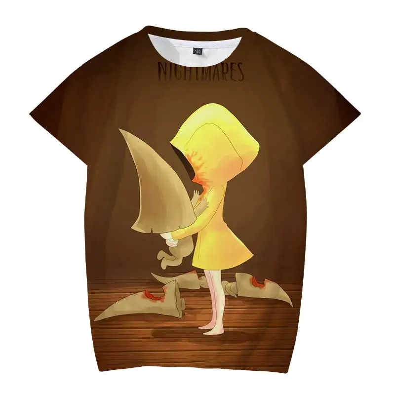 Little Nightmares 3D Streeshirt boy Kid Shirt collar unisex T-shirt summer short-sleeved Harajuku streetwear 2021 Anime Clothes
Little Nightmares 3D Streeshirt boy Kid Shirt collar unisex T-shirt summer short-sleeved Harajuku streetwear 2021 Anime Clothes
