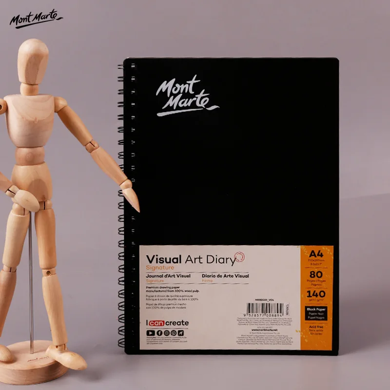 Professional Art black Paper Sketchbooks Watercolor Paper Hand Painted Book for Artist Student All Sketch 140g/m2 80pages
Professional Art black Paper Sketchbooks Watercolor Paper Hand Painted Book for Artist Student All Sketch 140g/m2 80pages