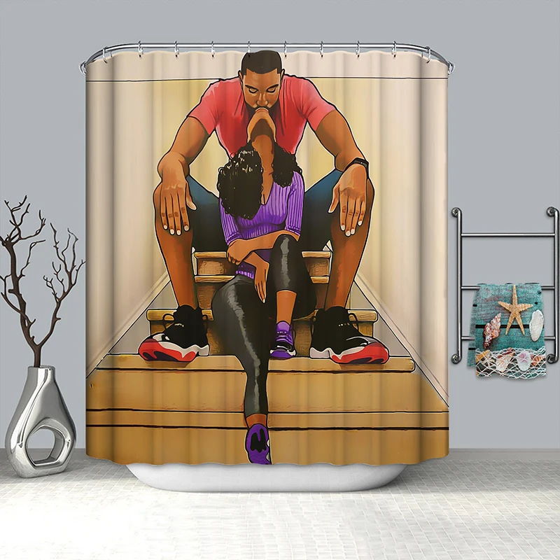 Занавеска для душа для женщин и мужчин, занавеска для душа для влюбленных, Прямая поставка, декоративные занавески для ванной комнаты
Занавеска для душа для женщин и мужчин, занавеска для душа для влюбленных, Прямая поставка, декоративные занавески для ванной комнаты