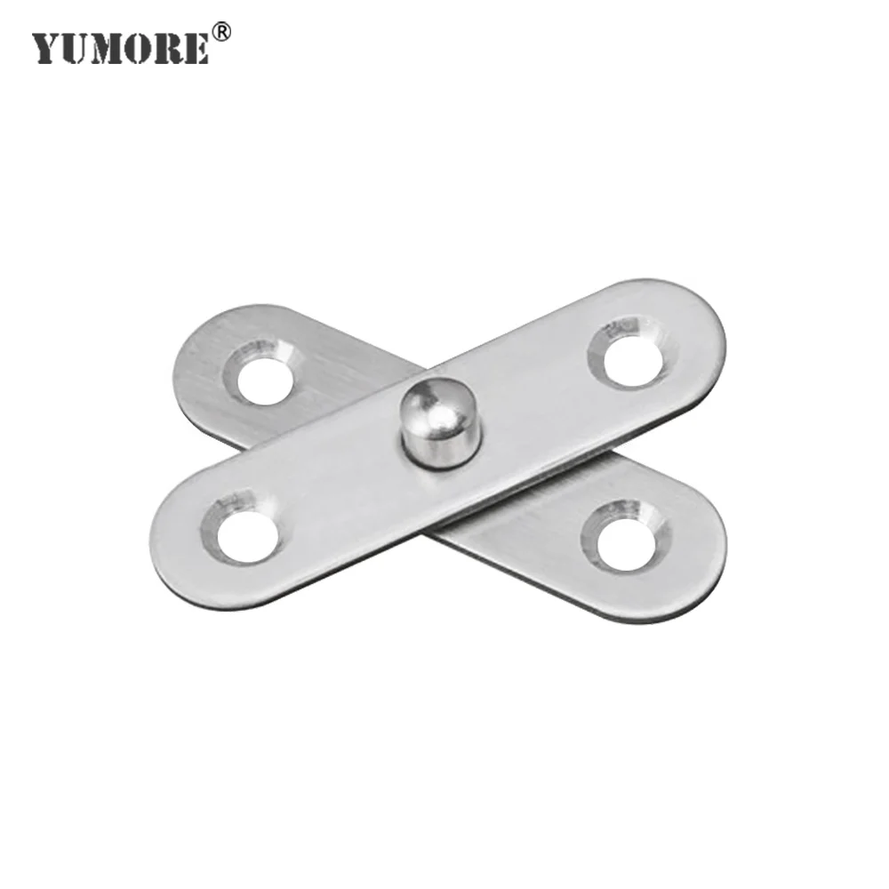 YUMORE Rotating Hinge Stainless Steel 360 Degree Rotating Door Pivot Hidden Hinge Tone Rotary Furniture Hareware
YUMORE Rotating Hinge Stainless Steel 360 Degree Rotating Door Pivot Hidden Hinge Tone Rotary Furniture Hareware