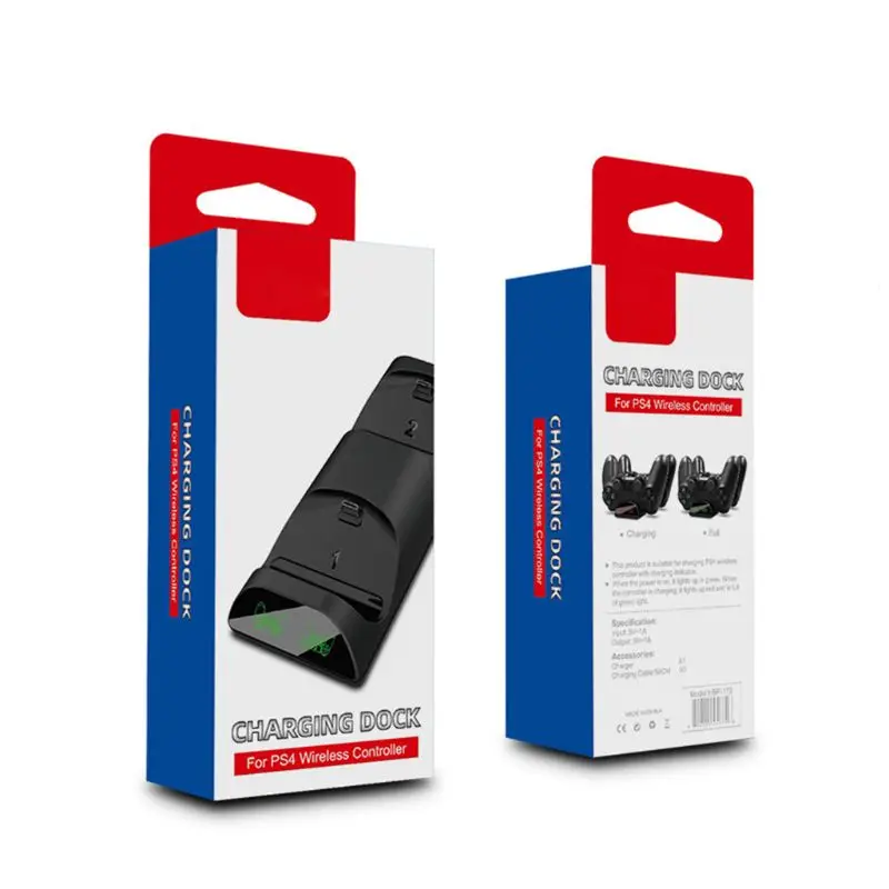 Dual Fast Charging Dock Station USB Charger Cable for PS4 SLIM PRO Controllers
Dual Fast Charging Dock Station USB Charger Cable for PS4 SLIM PRO Controllers