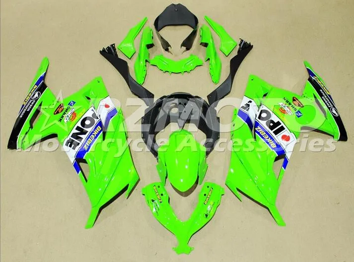 Комплект обтекателей для мотоцикла из АБС-пластика, подходит для KAWASAKI Ninja 300 2013 --- 2019 EX300 13 14 15 16 17 18, кузов холодного зеленого цвета
Комплект обтекателей для мотоцикла из АБС-пластика, подходит для KAWASAKI Ninja 300 2013 --- 2019 EX300 13 14 15 16 17 18, кузов холодного зеленого цвета