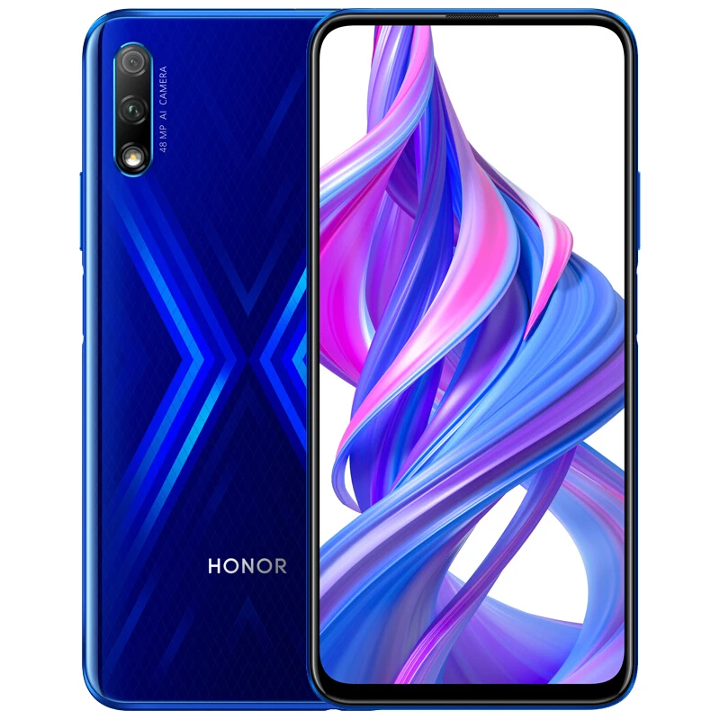 Смартфон Honor 9X на весь экран 48 МП тройная камера полный 6 59 дюйма Поддержка Google Play