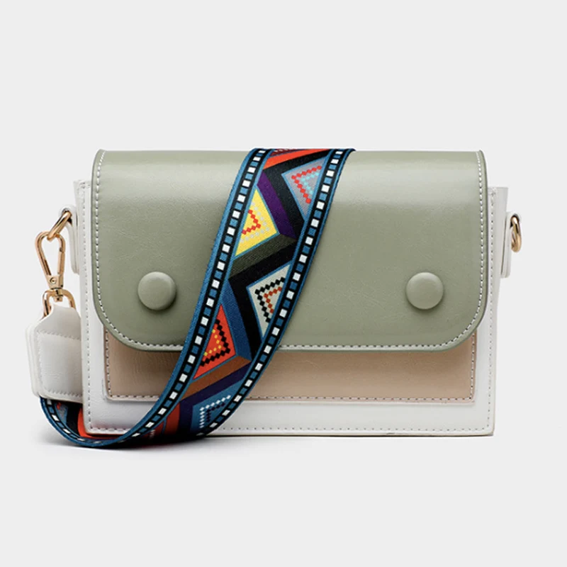 2019 new women's shoulder bag fashion Messenger bag handbag color oil small square bag small flip Messenger bag 
2019 new women's shoulder bag fashion Messenger bag handbag color oil small square bag small flip Messenger bag