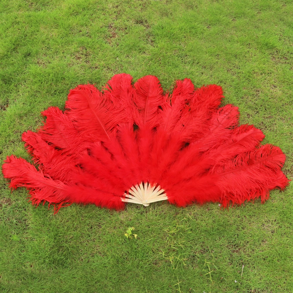 13 Bone Red Natural Ostrich Feathers Fan Halloween Party Wedding Celebration Belly Dance Show DIY Decorative Feathers Fan
13 Bone Red Natural Ostrich Feathers Fan Halloween Party Wedding Celebration Belly Dance Show DIY Decorative Feathers Fan