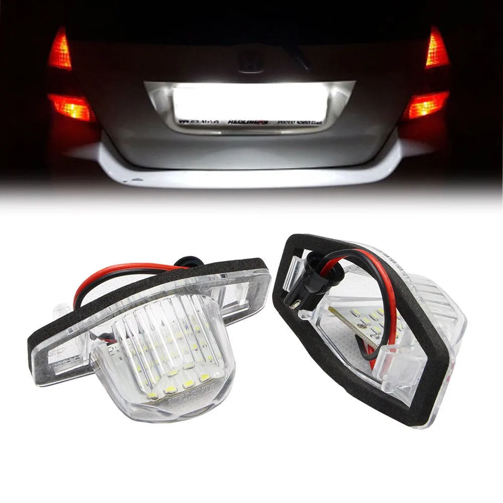 2 Pcs 18LED License Plate Light Canbus LED Car Number Lamp Replacement No Error White For Acura MDX RL TL TSX ILX Accessories
2 Pcs 18LED License Plate Light Canbus LED Car Number Lamp Replacement No Error White For Acura MDX RL TL TSX ILX Accessories