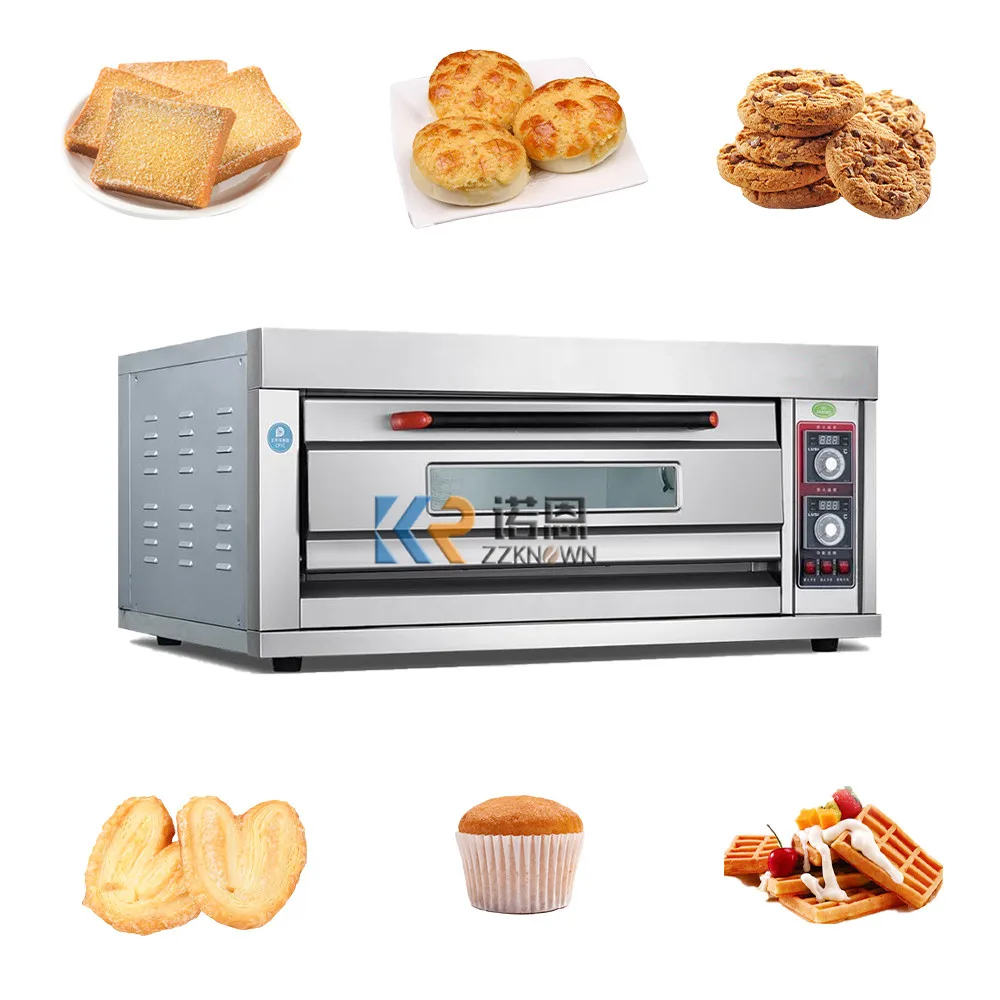 Large Capacity Bakery Equipment 1Tray Baking Oven Bakery Machines Pizza Bread Moon Cake Commercial Electric Bread Oven
Large Capacity Bakery Equipment 1Tray Baking Oven Bakery Machines Pizza Bread Moon Cake Commercial Electric Bread Oven
