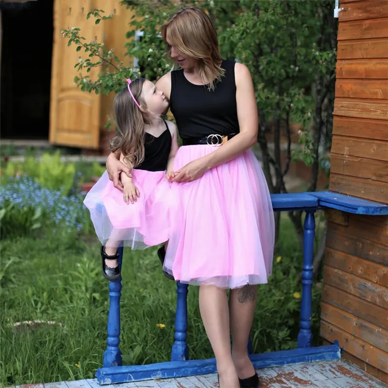 Mother & Kids Dresses Patchwork Pink Princess Dress For Mom and Daughter Mother and Daughter Clothes Matching Family Outfits
Mother & Kids Dresses Patchwork Pink Princess Dress For Mom and Daughter Mother and Daughter Clothes Matching Family Outfits